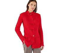 Damart Thermolactyl Cardigan Women High Collar Thermolactyl Long Sleeves