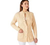 Damart Thermolactyl Cardigan Women High Collar Thermolactyl Long Sleeves