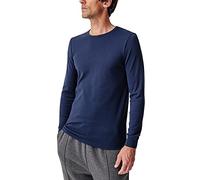 Damart - Men's Thermolactyl Classic Knit Crew Neck, White, Size S, Long Sleeves