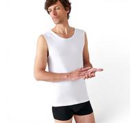 Damart Thermolactyl Medium-Warmth Sleeveless Thermal Vest 50% Acrylic 50% Polyester, White