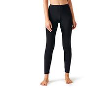 Damart Women's Caleçon Fine Côte Thermolactyl Sensitive Leggings, Black, S Slim