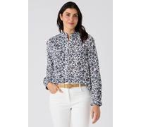 Damart Women's Chic Long Sleeve Blouse with Delicate Ruffle Detail in White | Size: 26 Damart White 26