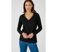 Damart Women's Lightweight Thermal Long-Sleeve Top - Soft & Comfy in Black | Size: XL Damart Black XL