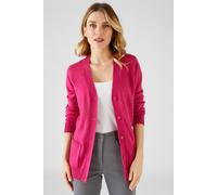 Damart Women's Soft & Warm Essential V-Neck Cardigan in Fuchsia | Size: 8 Damart Fuchsia 8