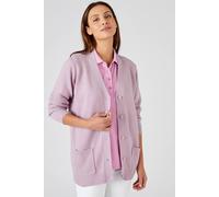 Damart Women's Soft & Warm Essential V-Neck Cardigan in Lavender | Size: 28 Damart Lavender 28