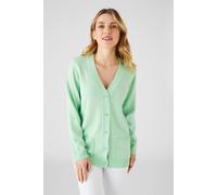 Damart Women's Soft & Warm Essential V-Neck Cardigan in Mint | Size: 18-20 Damart Mint 18-20