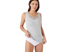 Damart Women's Tank Top with Guipure T-Shirt