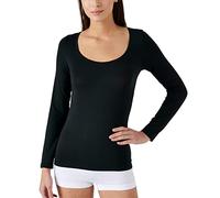 Damart Women's Tee-Shirt Thermolactyl Invisible T, Black, S