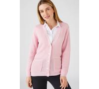 Damart Women's Waffle Knit Cardigan - Soft Stylish & All-Day Comfort in Pale Pink | Size: 22-24 Damart Pale Pink 22-24