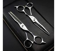 Damascus Steel 6 Inch Hair Scissors - Makeup Cutting and Barber Haircut Shears