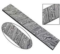 Damascus steel Bar, Billet, for knife, tool making twist Pattern. 2164