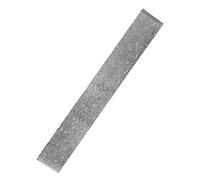 Damascus Steel Billet Patterned Steel Cutter Embryo Forging Material High Density Toughness DIY Making Kit 160x30x3mm Feather Dot Paddy Bubble Peacock Keel Nebula Button Patterns (Peacock Feather