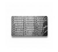 Damascus Steel Seed Phase 24 words Security Safe Storage Metal Card for Bitcoin & Crypto, Premium Handcrafted Wallet Accessory Collectible EDC Gift Compatible with Trezor, Ledger, OneKey, and More