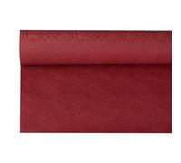 Damask Embossed Paper Tablecloth 8m x 1.2m Bordeaux for Beautiful Wedding Party and Special Occasion Quantity: 8 Rolls
