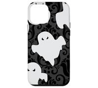 damask ghost halloween paranormal apparition ornate gothic Case for iPhone 12 mini