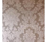Damask Rose Gold Foil Metallic Wallpaper Textured Vinyl Retro Vintage Arthouse