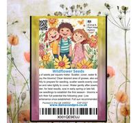 DamavandPro Unique Wildflower Seed Packets Wedding Favors - 5g