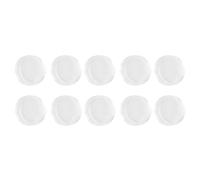 Damavat 10 pcs Small round transparent plastic coin capsules box 20mm