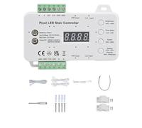 Damavat Motion Sensor LED Stair Pixel Lights Controller RGB LED Controller with Daylight Sensor Stair Lighting Controller