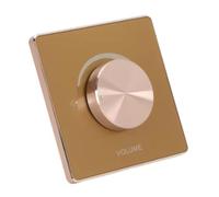 Damavat Sleek Aluminum Alloy 50W Volume Control Wall Knob, 5 Tunable Positions for Optimized Audio Experience