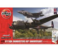 Dambusters Airfix Gift Set 80th Anniversary Model & Paints 1:72 Scale 267/42pcs