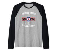 Dambusters No.617 Squadron WW2 British Military History Raglan Baseball Tee