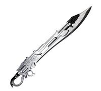 damdos Halloween Prop Fantasey PU Foam Cosplay Sword for Hardedge Gunblades Sword, Gunblades Cloud Strife Buster Armor Break Sword Knife Weapon Birthdays Gifts