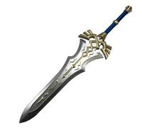 damdos Halloween Prop PU Foam Cosplay Sword, 40" Link Broad Sword Royal Shield for Guard Sword Costume Birthday Gifts (Royal Broadsword), Royal Broadsword, 100 cm