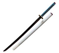 damdos Halloween Prop Weapon Demon of Slayer Cosplay Sword PU Foam 31.5inch Tomioka Giyuu Kamado Tanjirou Swords Birthday Gifts(Kanroji Mitsuri)