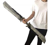 damdos Hallowen Prop Cosplay Prop 42.5 inch Thor Thanos Sword Double Edged Swords PU Foam Birthday Gifts