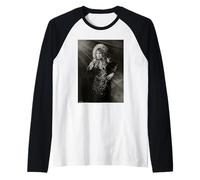 Dame Cleo Laine Jazz Singer By Dick Barnatt Raglan Baseball Tee