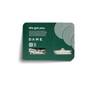 DAME Mini Wall-Mounted Tampon & Pad Dispenser | Compact, Eco-Friendly Period Product Holder | Holds 150 Tampons & 20 Pads | Durable, Hygienic & Space-Saving for all Bathrooms