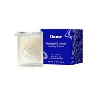 Dame Products Massage Oil Candle - Plant-Based with Kava Kava - Moisturizing and Relaxing - Melt Together Scent
