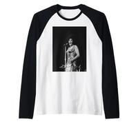 Dame Shirley Bassey Diamonds are Forever Singer Raglan Baseball Tee