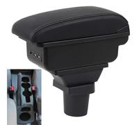 DAMEINV Car Center Console Armrest Box For Vauxhall Corsa F 2020-2022, Center Console Organizer Armrest Storage Box Holder Container Arm Rest Decorative Accessories