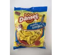 Damel Bananas 1kg | Yellow Banana-Shaped Jelly Sweets | Chewy & Sugar Coated | Gluten Free | Fun Bulk Pick & Mix Treat