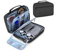Damero Carrying Case for 2 Stethoscopes, Portable Stethoscope Case Compatible with 3M Littmann/ADC/Omron Stethoscope and Nurse Accessories, Black
