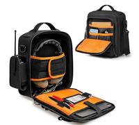 Damero Pilot Headset Bag, Aviation Flight Bag with Top Handle and Detachable Shoulder Strap for Aviation Headset, Practical Storage Bag for Kneeboard, iPad and More, Patent Design