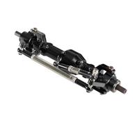 DamFFoMwk Metal Front Middle And Rear Axle Assemblies For B16 B36 FAYEE And Other 1/16 Six Wheel Drive RC Cars(Black the front axle)