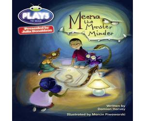 Damian Harvey Bug Club Julia Donaldson Plays Grey/3A-4C Meena the Monster Minder Damian Harvey Multicolor