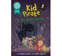 Damian Harvey Reading Champion: Graphics: Kid Pirate: The Spider Queen Hardback Book Damian Harvey Multicolor