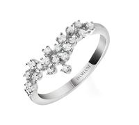 Damiani Mimosa 18ct White Gold 0.42ct Diamond Ring - M.5 (13)