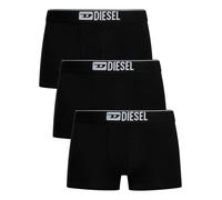 Diesel Men's Damien 3 Pack Trunks, Black