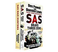 Damien Lewis Collection 2 Books Set (SAS Bravo Three Zero, SAS Nazi Hunters)