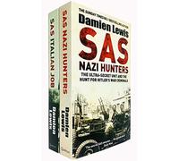 Damien Lewis Collection 2 Books Set (SAS Nazi Hunters, SAS Italian Job)