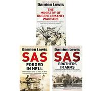 Damien Lewis Evolution of the SAS Collection: Ungentlemanly Warfare, Forged in Hell & Ghost Patrol - From Churchill's Mavericks to the WW2 Front Lines (3-Book Set)