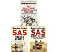 Damien Lewis Evolution of the SAS Collection: Ungentlemanly Warfare, Forged in Hell & Ghost Patrol - From Churchill's Mavericks to the WW2 Front Lines (3-Book Set)