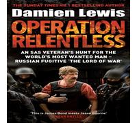 Damien Lewis Operation Relentless Paperback Book in White Damien Lewis White
