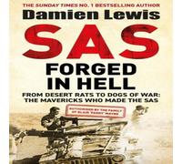 Damien Lewis SAS Forged in Hell Paperback Book Damien Lewis Multicolor