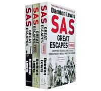 Damien Lewis SAS Great Escapes Series Collection 3 Books Set (SAS Great Escapes, SAS Great Escapes Two & SAS Great Escapes Three)